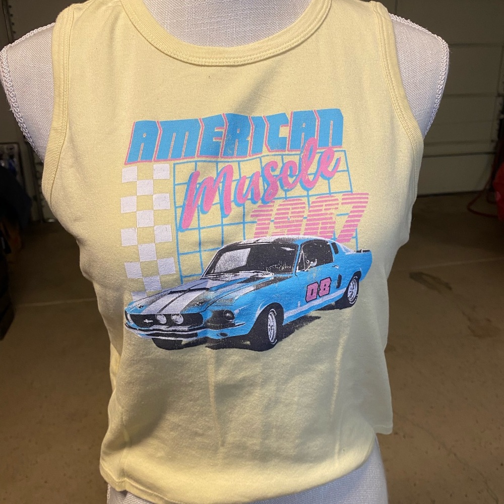 American Muscle Car tank top